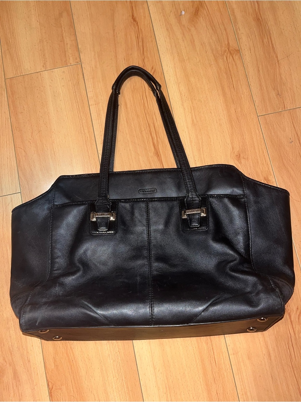 Coach Taylor Alexis Carryall Tote Bag Purse F2505 School Work Shoulder Bag